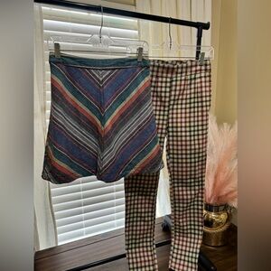 Free People skirt & leggings